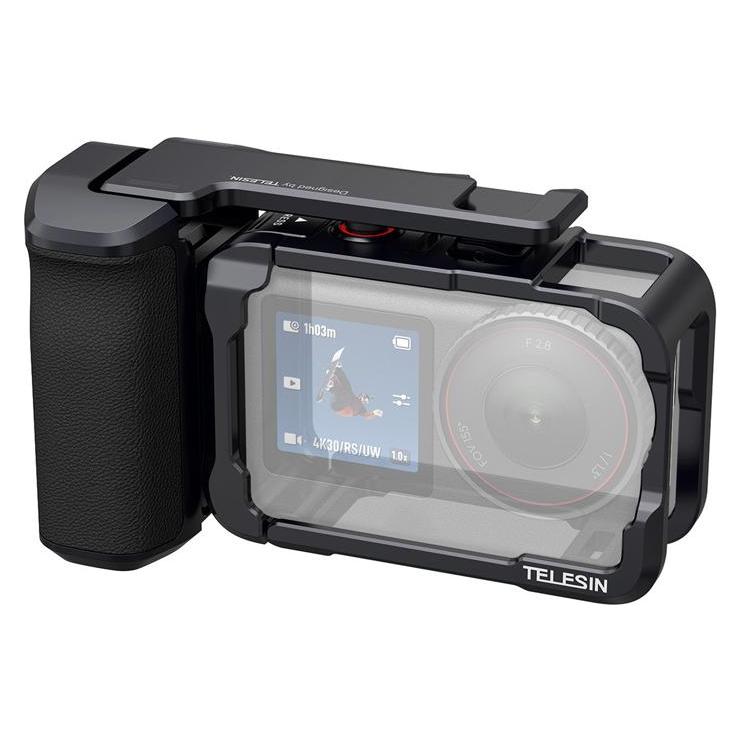 Telesin Street Shot Alluminium Set--Plume Air for DJI OSMO Action 6 (S6-FMS-36-TDJ)