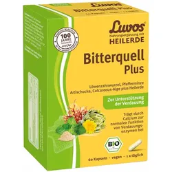 Luvos HEILERDE Bitterquell Plus BIO 60 St Kapseln