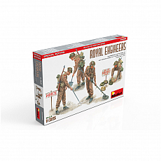 MiniArt - Royal Engineers - Special Edition - 1:35 - 4 Figuren 310904