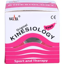 Nasara Kinesiologie Tape Pink 5cmx5M 1 ST
