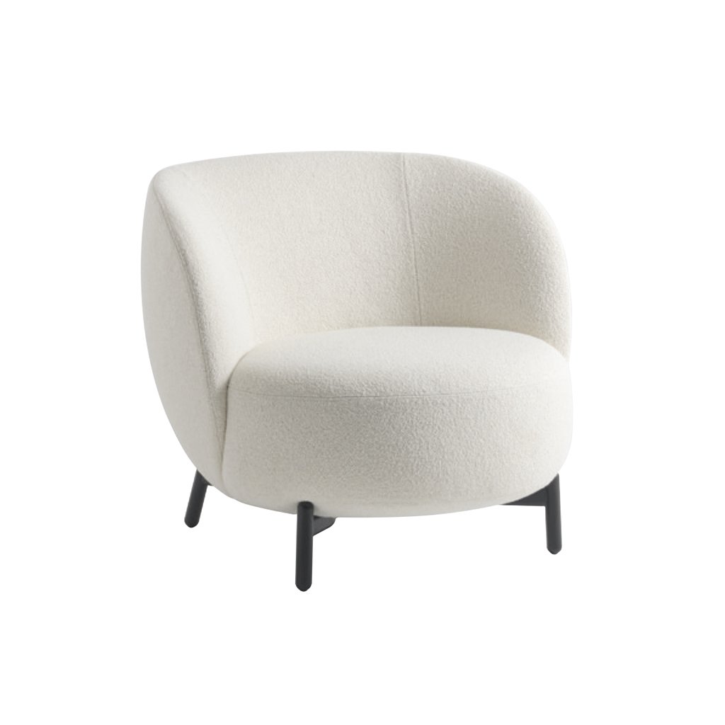 Kartell Lunam Sessel (Orsetto weiß) Orsetto weiß 06245N1