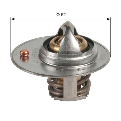 GATES Thermostat, Kühlmittel th49087g1 für Zhonghua (BRILLIANCE)