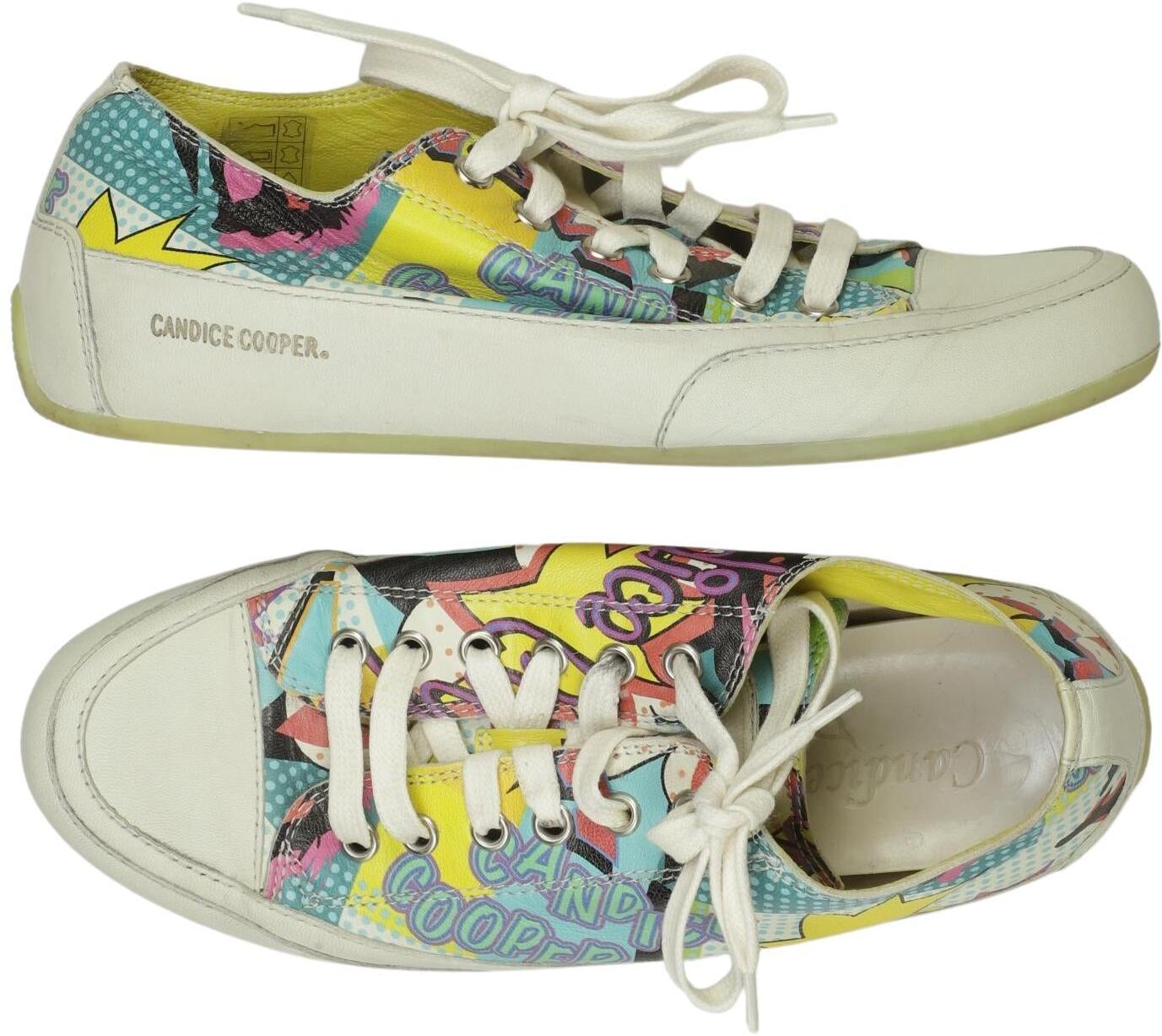 Candice Cooper Damen Halbschuh, Mehrfarbig, Gr. EU 36, Leder - Second Hand