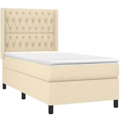 vidaXL, Boxspringbett, Alexandria (Knopfheftung Design) (100 x 200 cm)