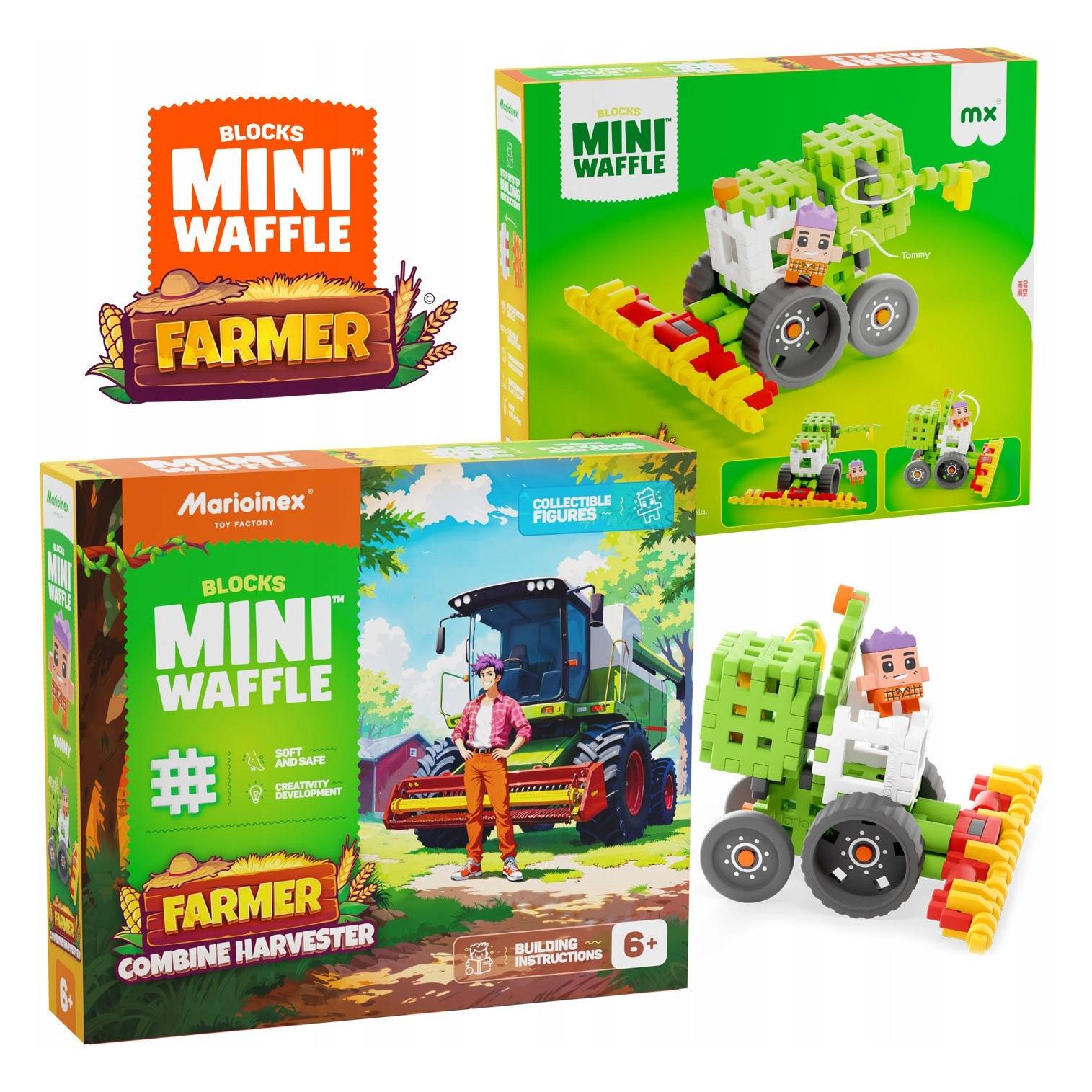 Marioinex Mini-Waffel 60el Farmer Mähdrescher (61235148)