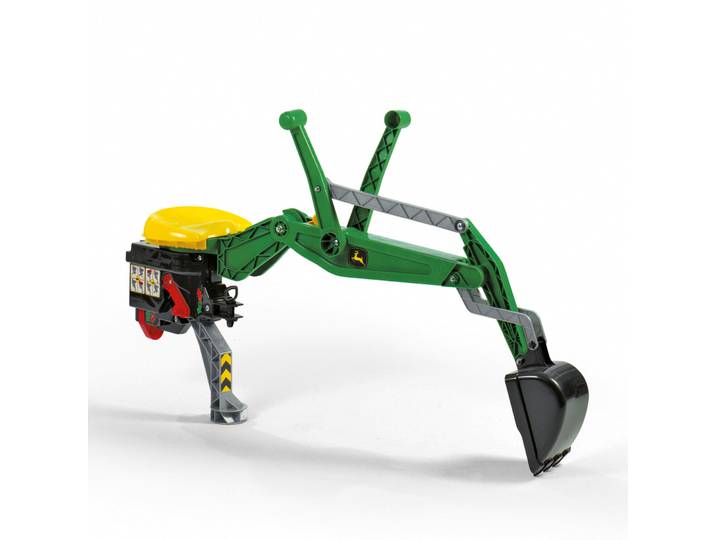 RollyHeckbagger John Deere Rolly Toys Grün Kunststoff - Farbe: Grün/Gelb - Trettraktor