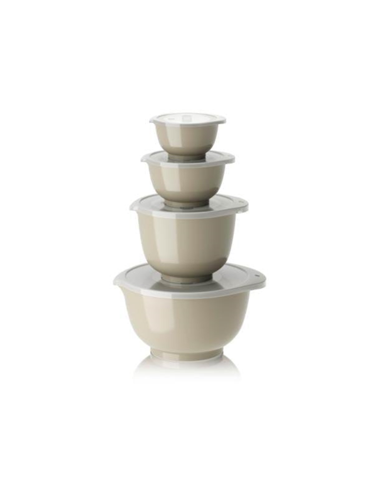 Rosti - Margrethe Bowls - Set of 4 + Lids (Hummus)