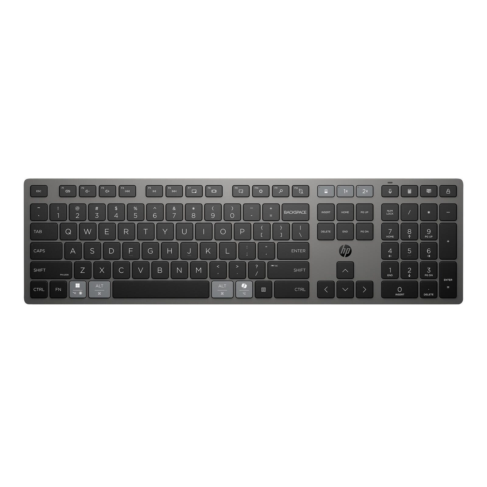 HP Inc. HP 720 Kabellose Tastatur für mehrere Geräte 9T5B1AA#ABD