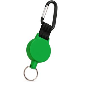 Webbomb Schlüsselanhänger 6803, grün, Kunststoff, Jojo mit Karabiner, Stahlseil, 70cm, 1 Stück