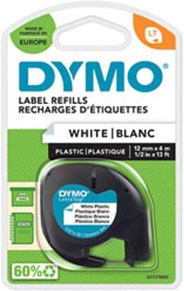 Dymo 91221 (S0721660) fita plástica branca 12 mm