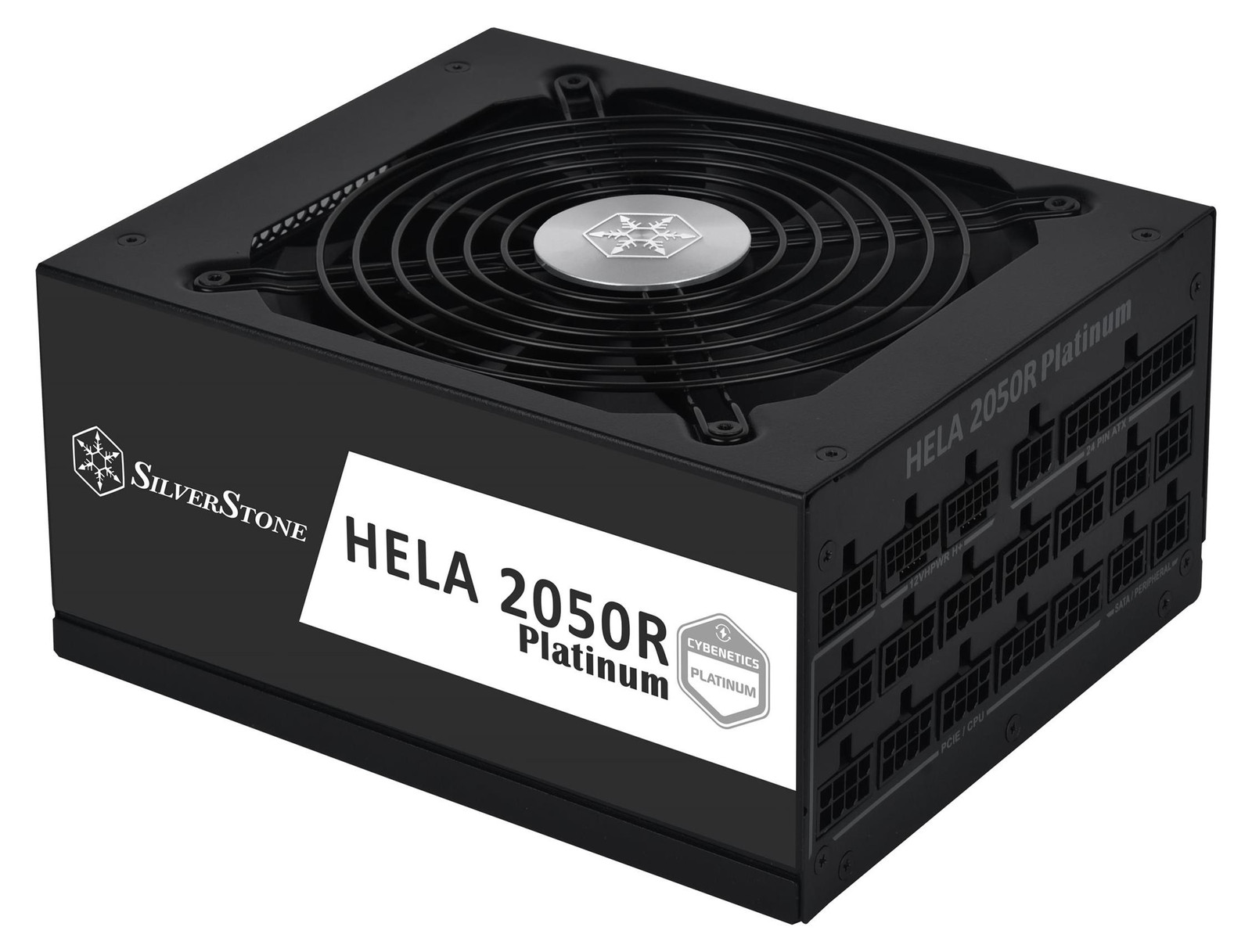 Silverstone SST-HA2050R-PM voeding, zwart, 2050 Watt, 2x 12VHPWR, 14x PCIe, met kabelmanagement