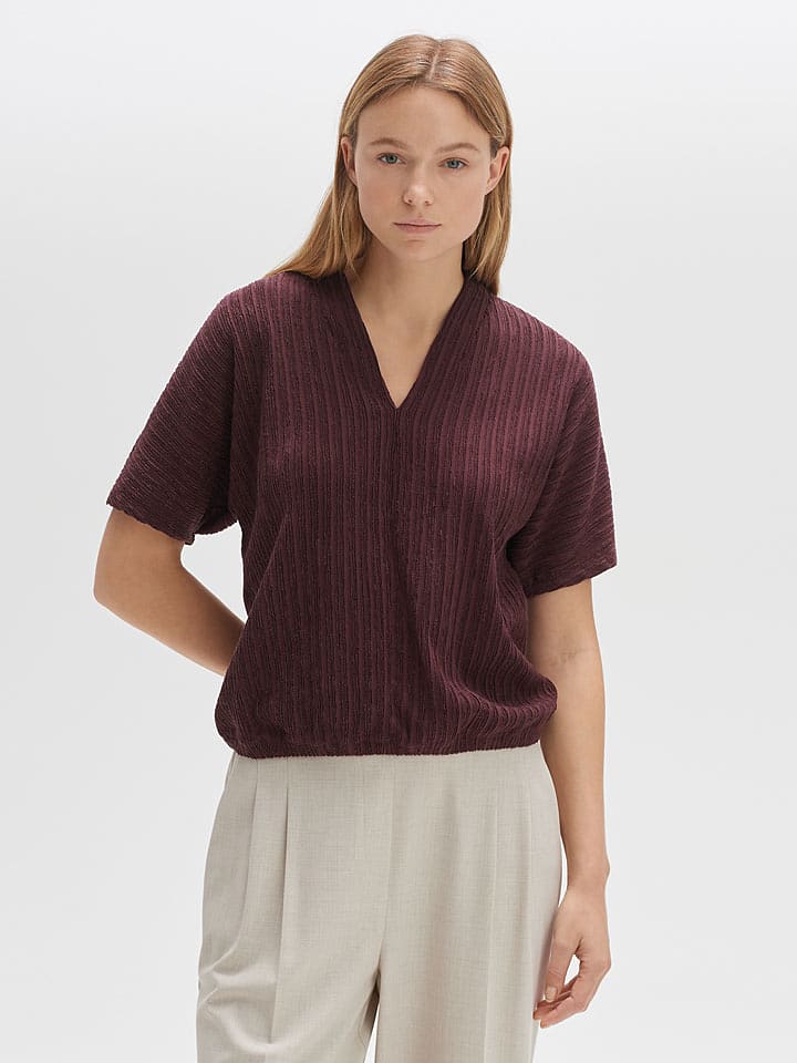 OPUS Bluse in Braun - 38
