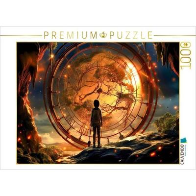 CALVENDO Puzzle Die Zeit | 1000 Teile Lege-Größe 64x48cm Foto-Puzzle für glückliche Stunden