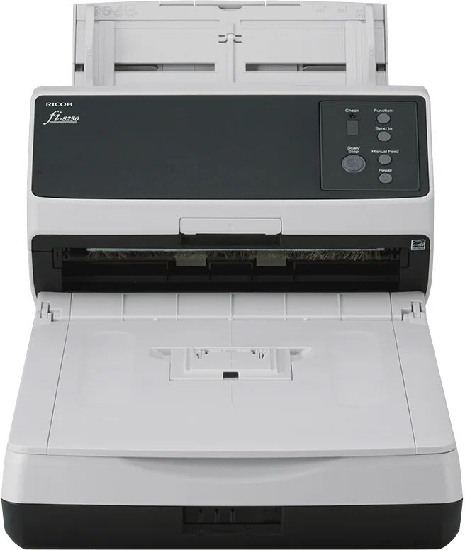 Ricoh Fujitsu fi-8250 ADF + scanner ad alimentazione manuale 600 x DPI A4 Nero, Grigio [PA03810-B601]