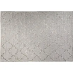 WECONhome In- & Outdoorteppich Gleamy WH-4630-957 silber 80x150