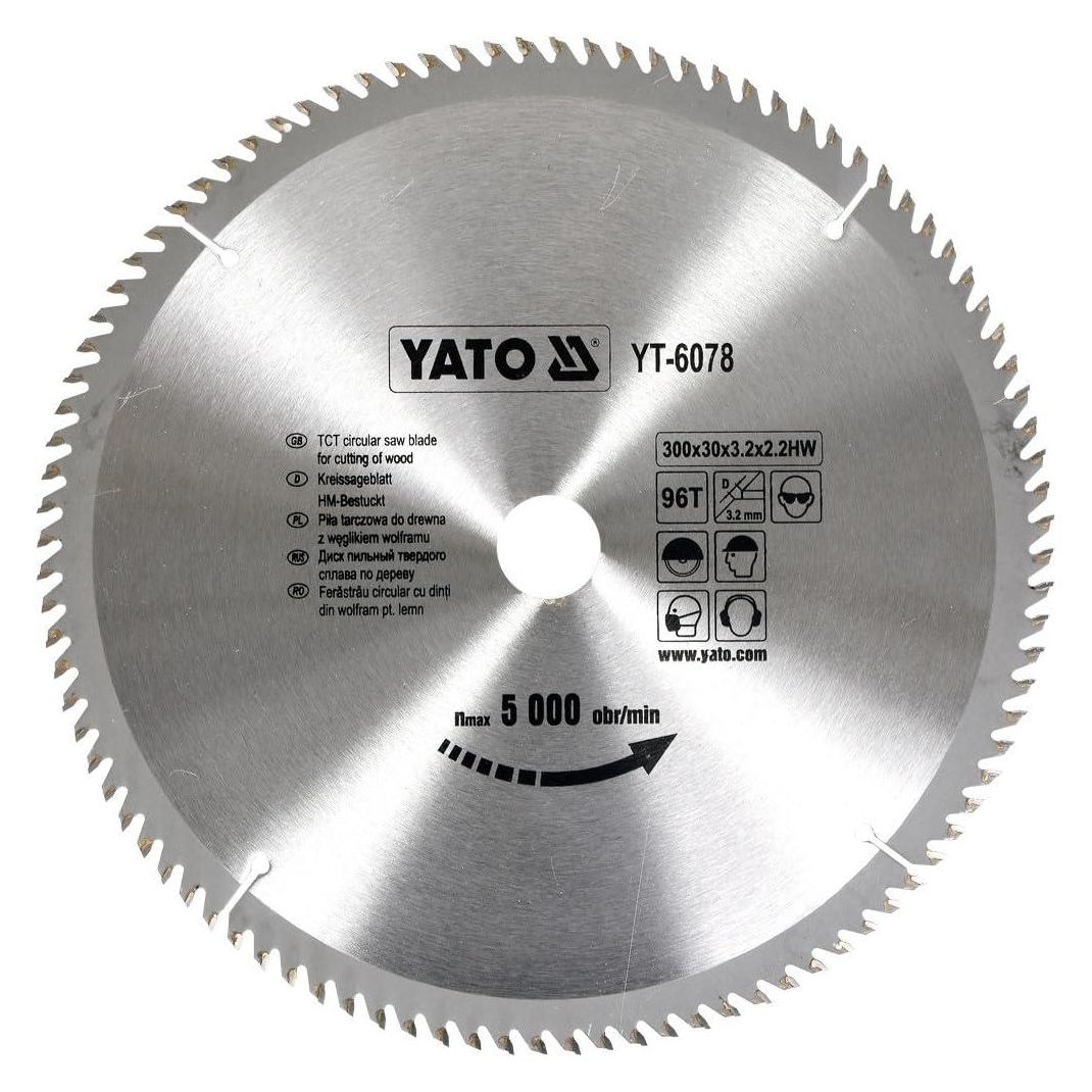 Yato TCT BLADE FOR WOOD 300X96TX30 MM (YT-6078)