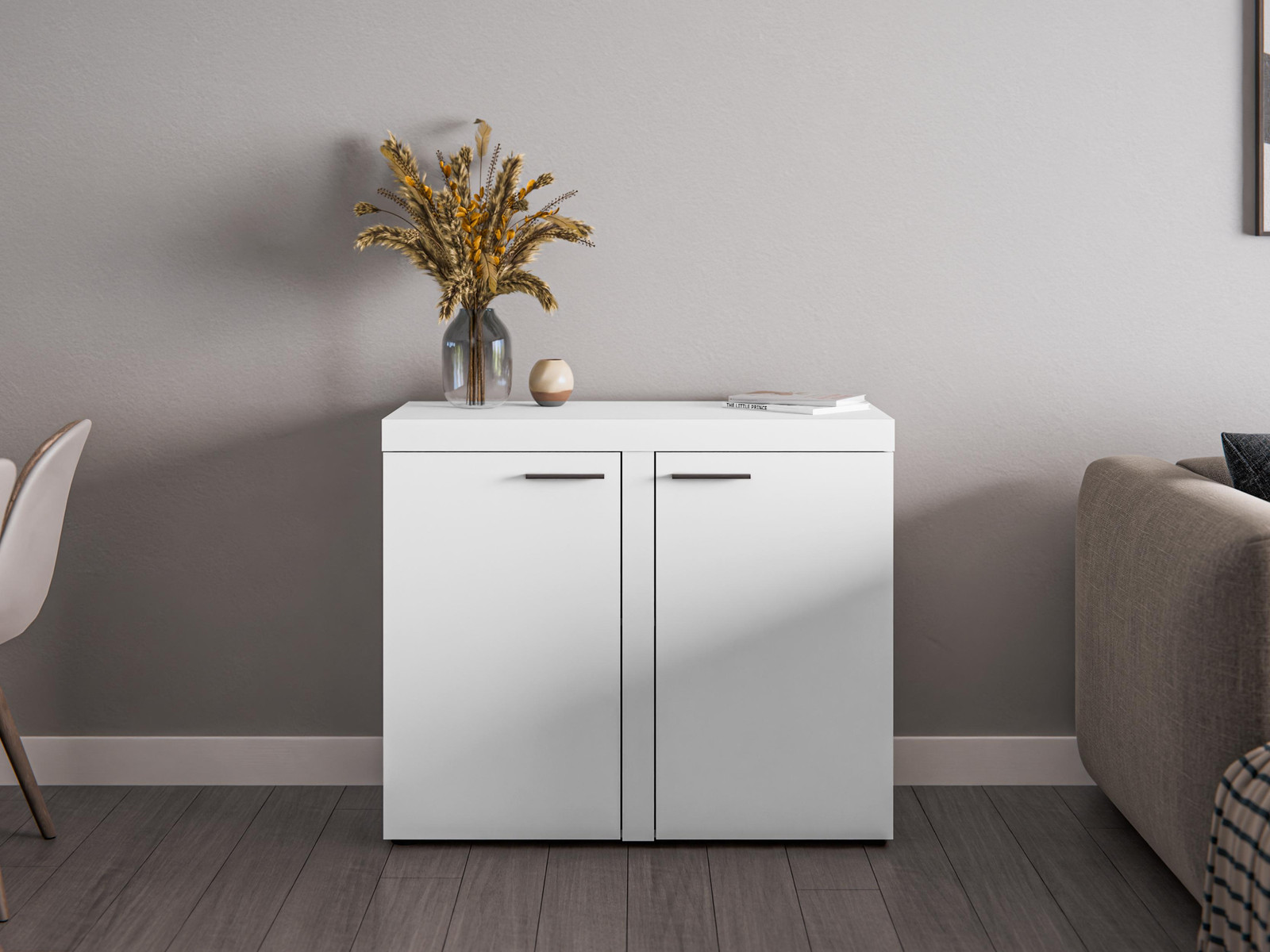 AX Living Spacoro 2T Smalle Commode - Wit