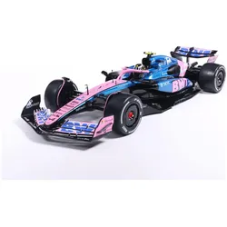 Solido 1:18 Alpine A525 #7 blau