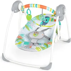 Bright Starts, Babywippe, Rainforest Vibes™ Babywippe zum Mitnehmen