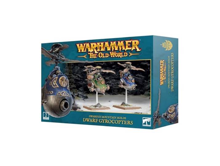 Games Workshop - Warhammer - Dwarfen Mountain Holds: Dwerg Gyrocopters en Gyrobombers