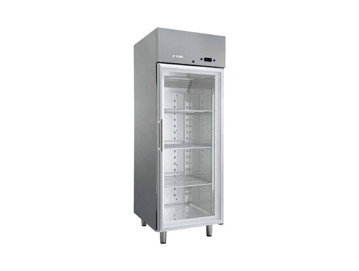 Fors GCV 701 GESSL Gastronomie​-​Kühlschrank Edelstahl rechts