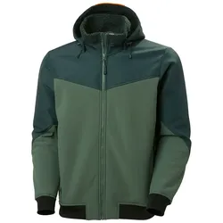 Winter-Softshelljacke "OXFORD" - L - oliv