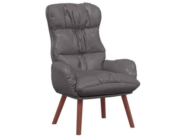 Makastle Sessel Grau 69 x 74 x 93 cm Kunstleder