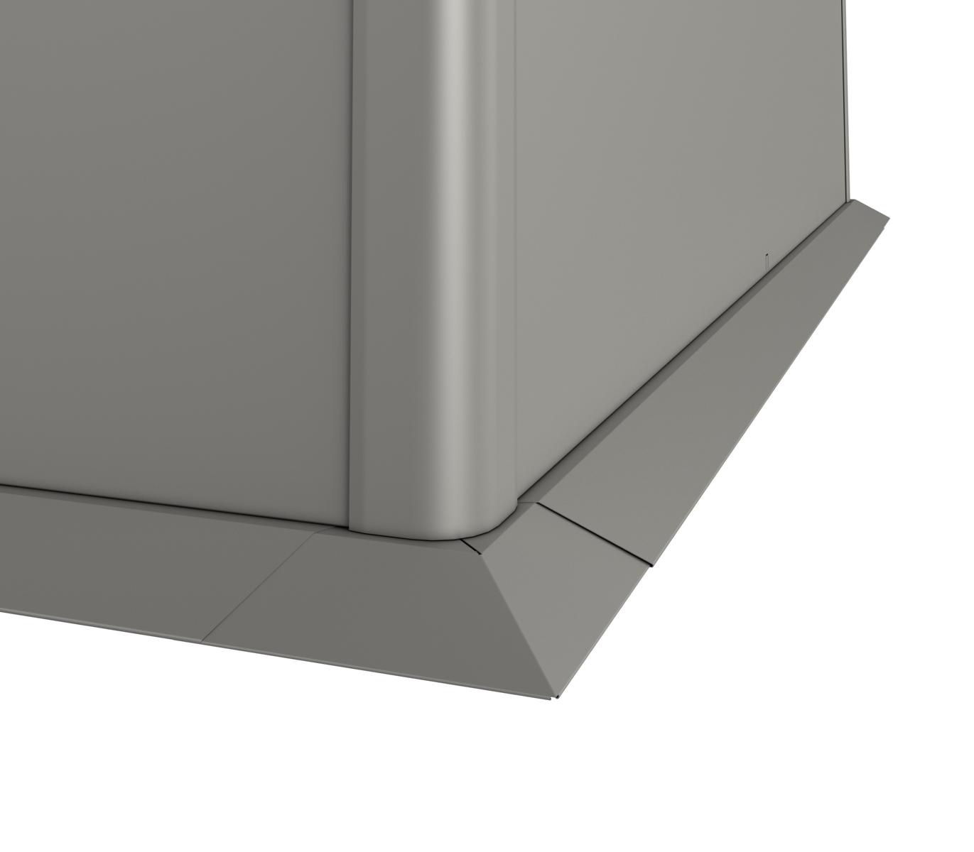 BIOHORTGARTE Mähkante 2x1 quarzgrau-metal. 16925319