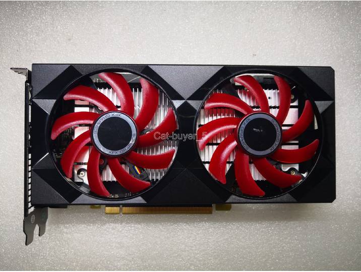 Carte vidéo PCI-Express XFX Radeon RX550 4 Go GDDR5 DP/DVI/HDMI