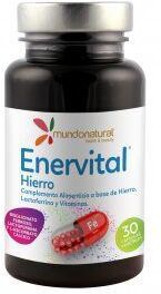 Mundo Natural Enervital Iron 30 Capsules
