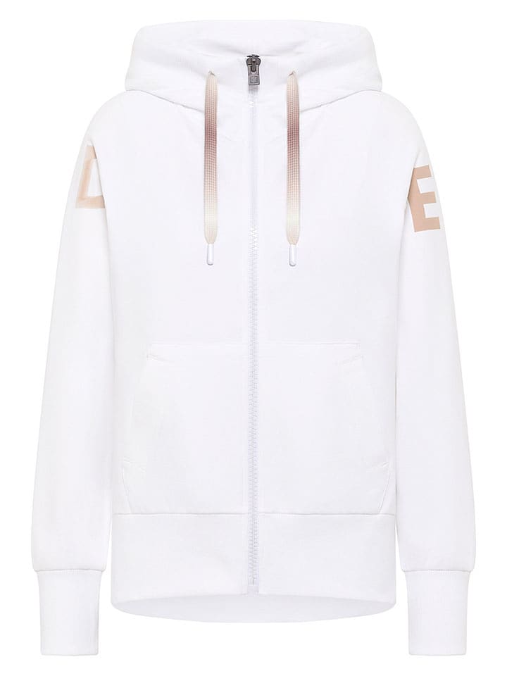 ELBSAND Sweatjacke "Kala" in Weiß - S
