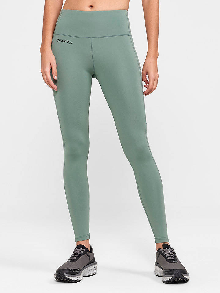 Craft Trainingsleggings "ADV Essence" in Grün - XL