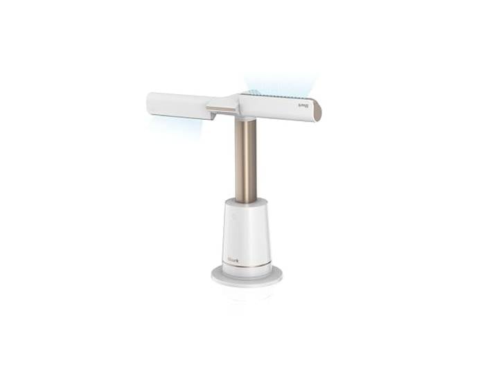 Shark TurboBlade Ventilateur colonne sans pale\, 10 vitesses\, 180° Rafraîchissement multidirectionnel\, haute vitesse jusqu’à 20 mètres\, discret\, facile à nettoyer\, gris anthracite - TF200SEUWH