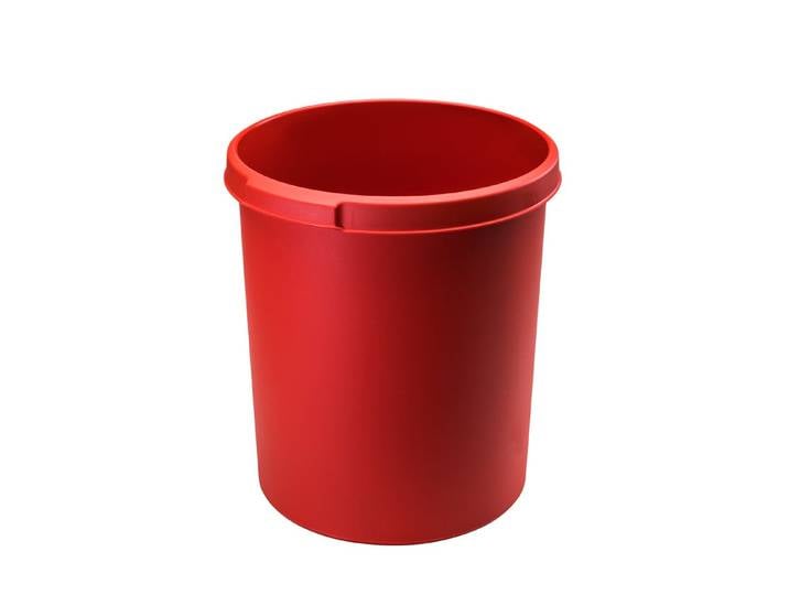 HAN Papierkorb 1834-17D 6x Papierkorb KLASSIK, 30 Liter - Rot