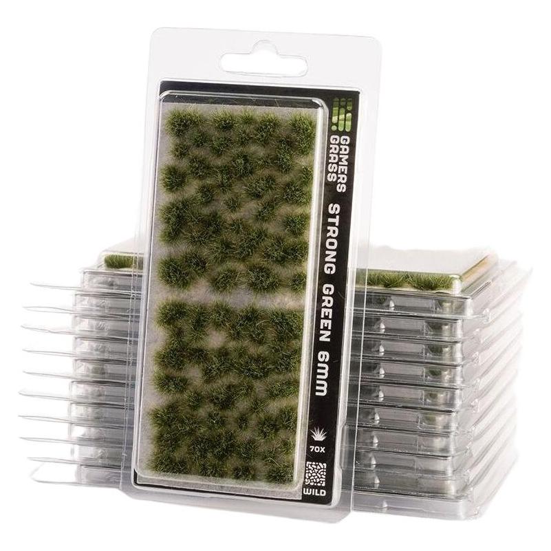 Gamers Grass - Strong Green 6mm - Wild (GG6SG)