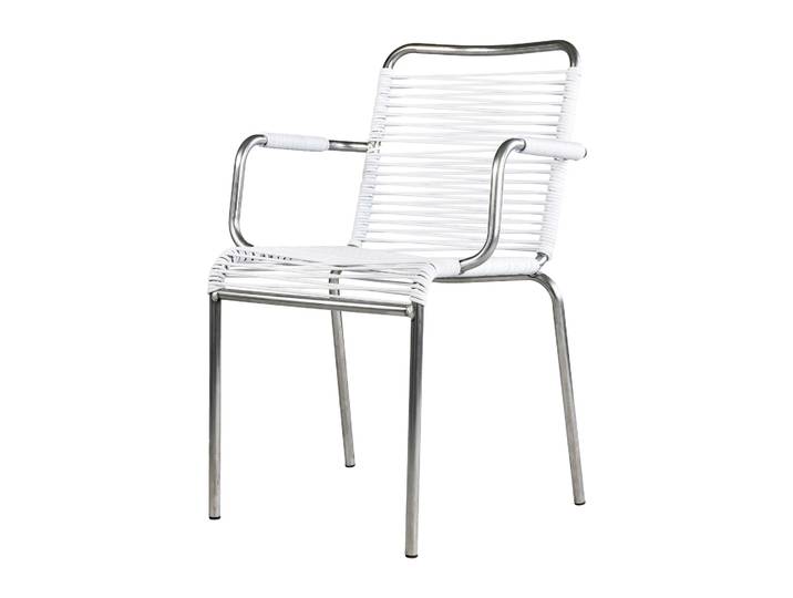 Fiam Mya Armlehnenstuhl Aluminium White