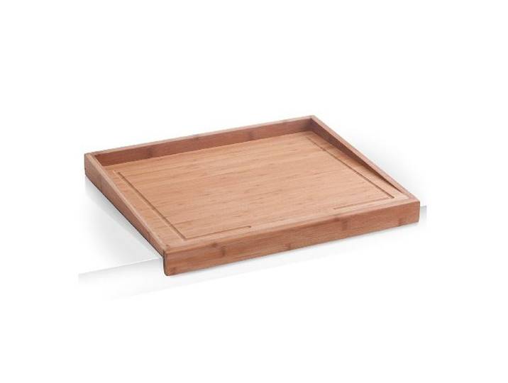 Tranchierbrett ZELLER PRESENT, beige (natur), B:40cm H:4,5cm L:50cm, Bambus, Schneidebretter, Tranchierbrett, auch als Backbrett geeignet