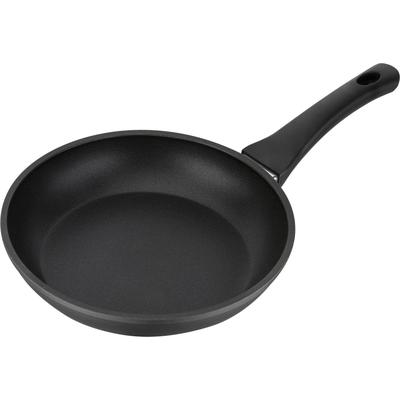 Bratpfanne GSW "Nero", schwarz, H:5cm Ø:24cm, Pfannen, Bratpfanne, Induktion