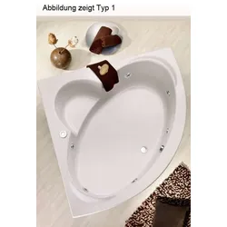 Ottofond Whirlpool Eckbadewanne Sardinia 151 x 151 - Baden