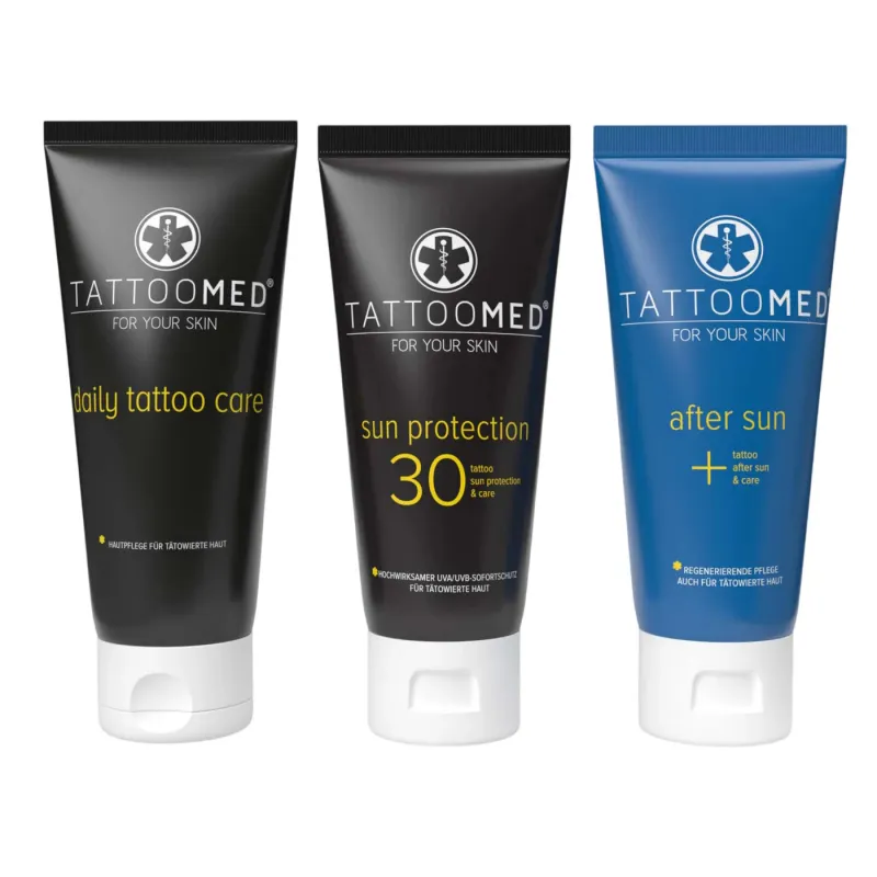 TattooMed GmbH TattooMed Sonnenschutzset Sun Care Package Bundle No 1 4260325252287