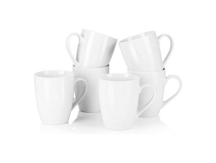 LuxusKollektion Kaffeeservice Kaffeetasse Porzellan 6tlg Kaffeebecher Tee Becher Set 6 Teilig