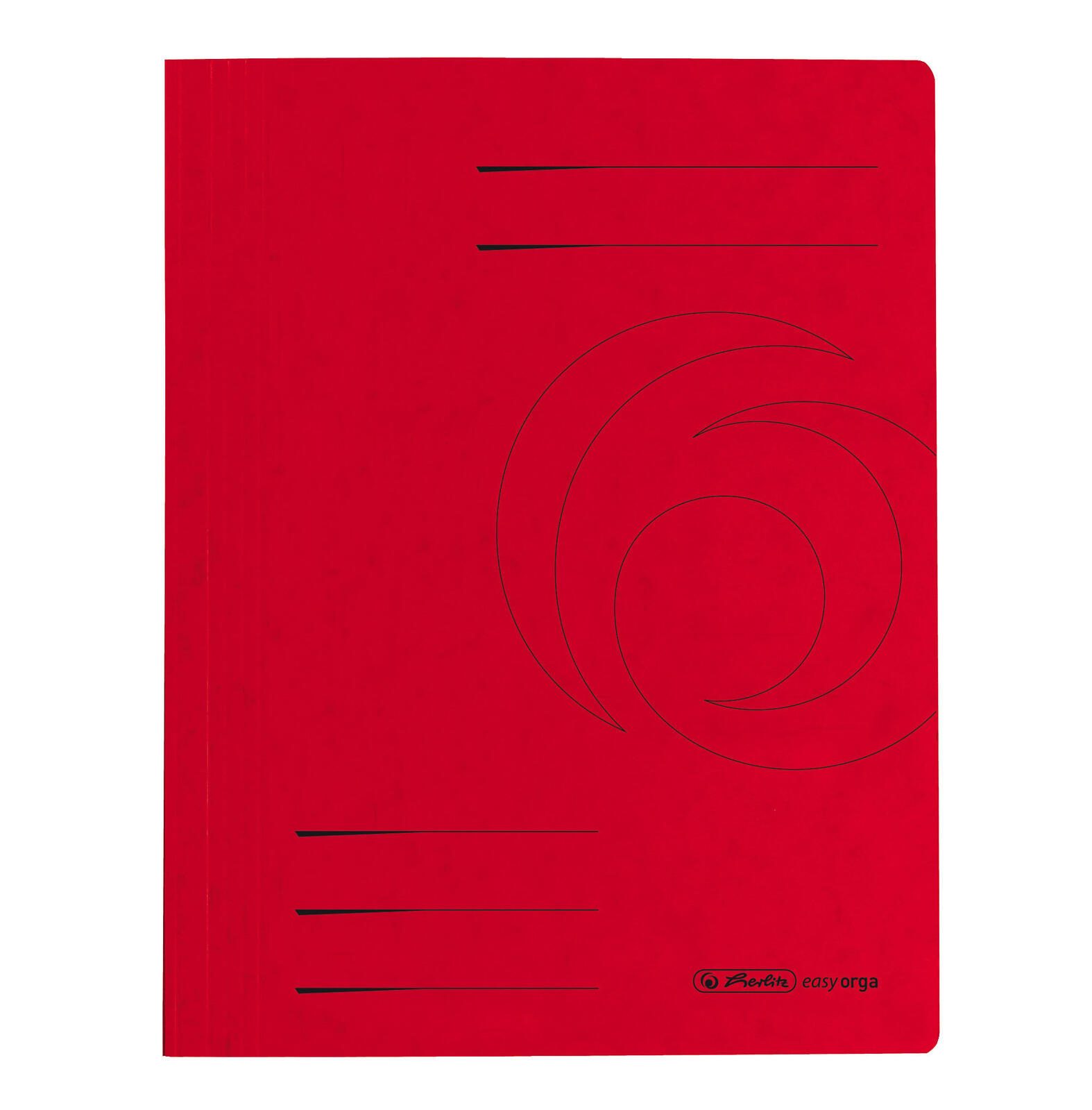 herlitz Schnellhefter Quality DIN A4 Karton rot 300002875