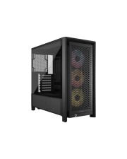 Corsair Case FRAME 4000D RS ARGB Mid-Tower Black Tempered Glass ASUS BTF MSI Project Zero & GBT (CC-9011296-WW)