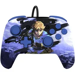 PDP Man Fil Rematch Zelda Warrio (Switch), Gaming Controller, Mehrfarbig, Gelb, Violett