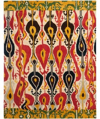 SAFAVIEH Handmade Ikat Kaylah Modern Wool Rug