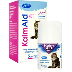 SCANVET KalmAid Gel 50ml für Angst und Stress bei Katzen