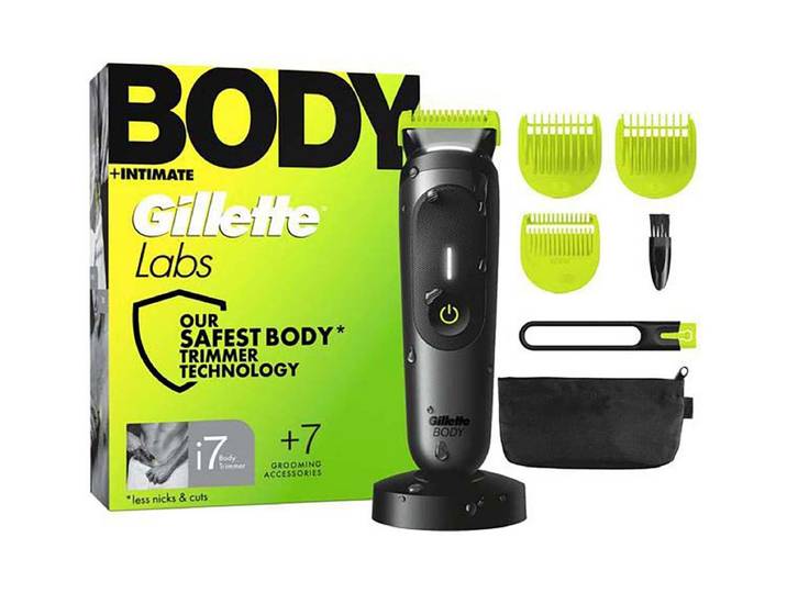 Gillette Labs Body + Intimate Trimmer i7 Körpertrimmer Schwarz