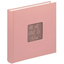 Walther, Fotoalbum, Fun Peach Fuzz 30x30 Album für 100 Fotos FA-208-PF (30 x 30 cm)