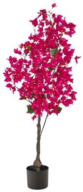 Nearly Natural 4' Bougainvillea Artificial Tree