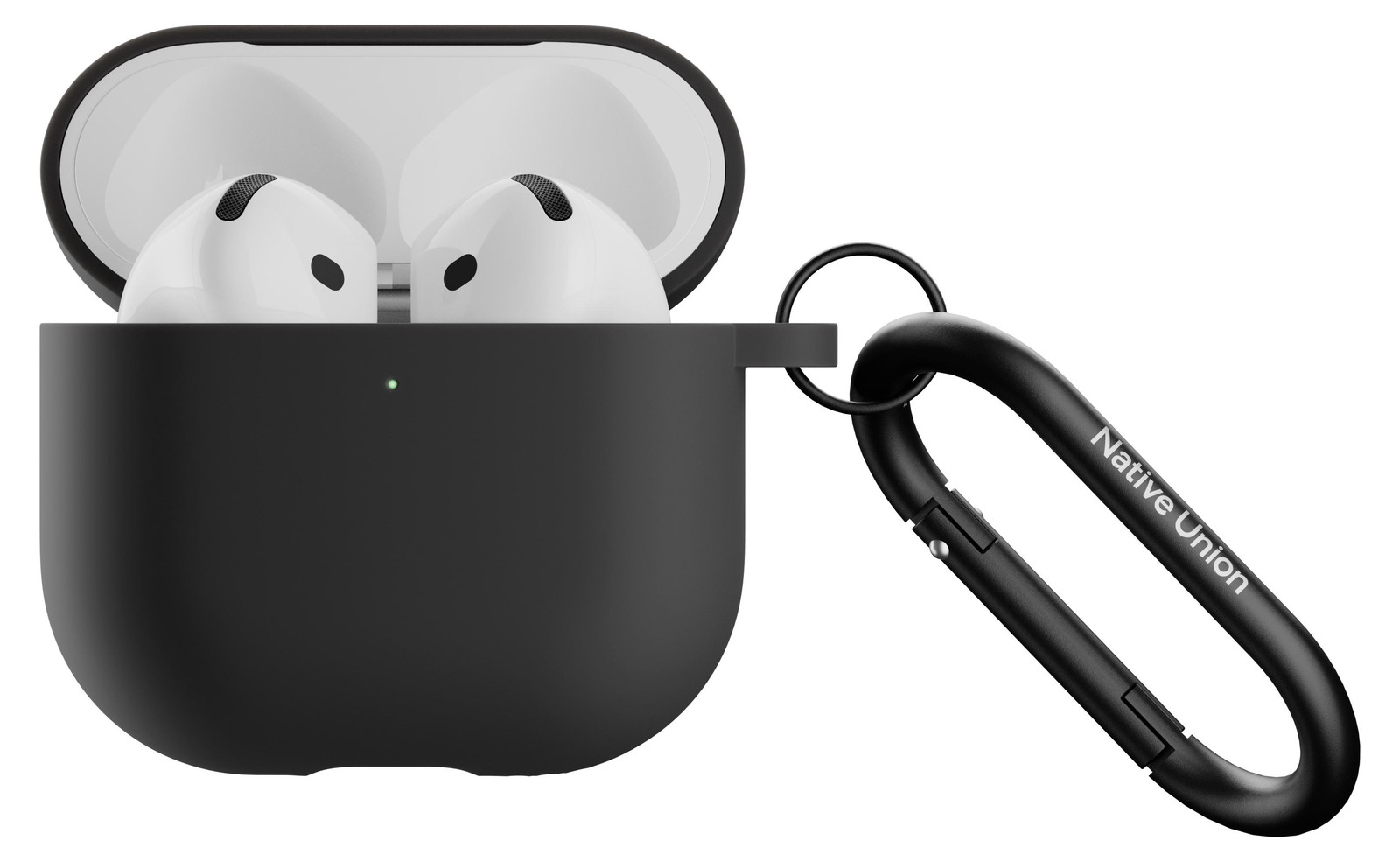 Native Union Active siliconen hoesje voor AirPods 4e generatie, zwart